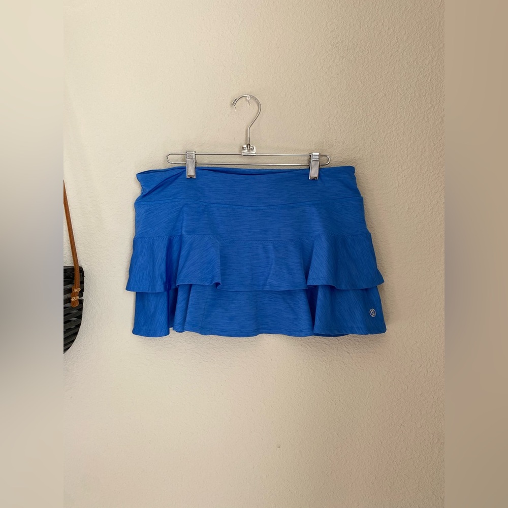 LIJA Blue Golf/Tennis Skort Skirt, Size Large - Picture 1 of 4